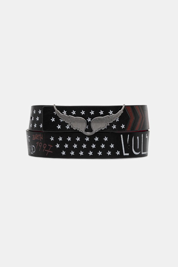 ZADIG&VOLTAIRE curea de piele negru LWBT01345