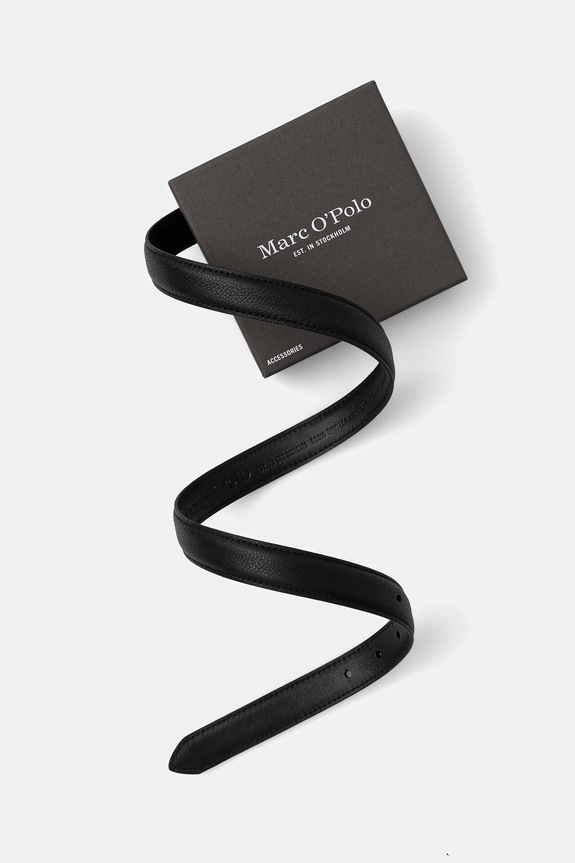 Αξεσουάρ Δερμάτινη ζώνη Marc O'Polo 50817739503138 μαύρο