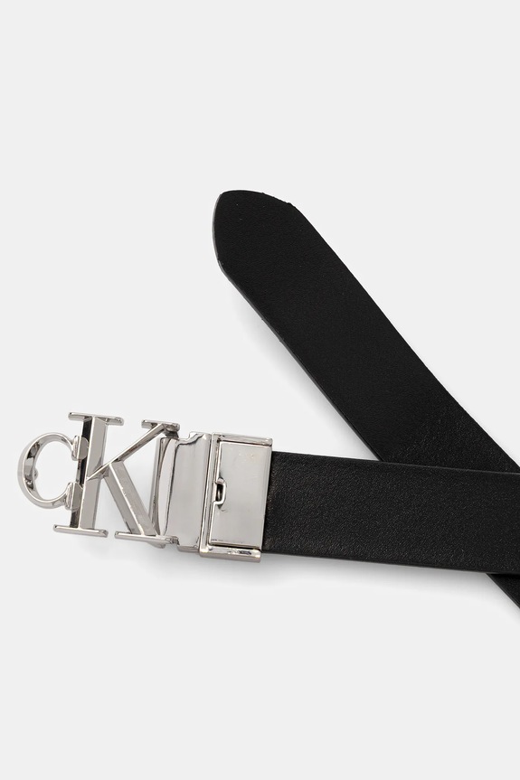 Accesorii Calvin Klein curea cu două fețe LV04F7044G negru