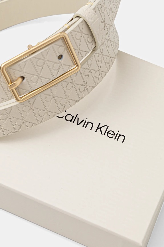 Dodaci Kožni remen Calvin Klein LV04F7049G bež