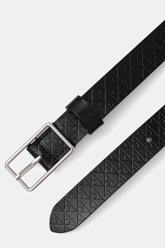 Calvin Klein pasek skórzany LV04F7049G czarny SS26