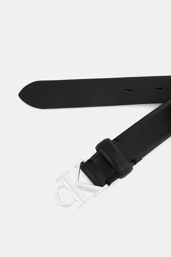 Kožni remen Calvin Klein LV04F7054G crna SS26