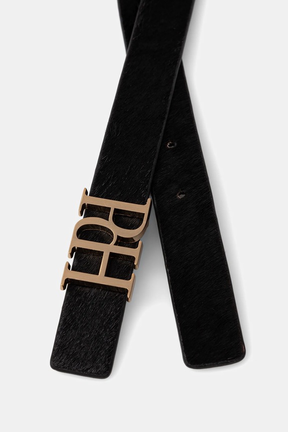 Usnjen pas Pedro del Hierro 4692163 črna AW25