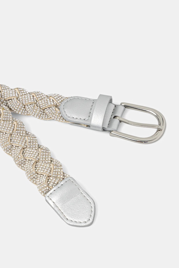 Morgan pasek 3LISON srebrny AW25