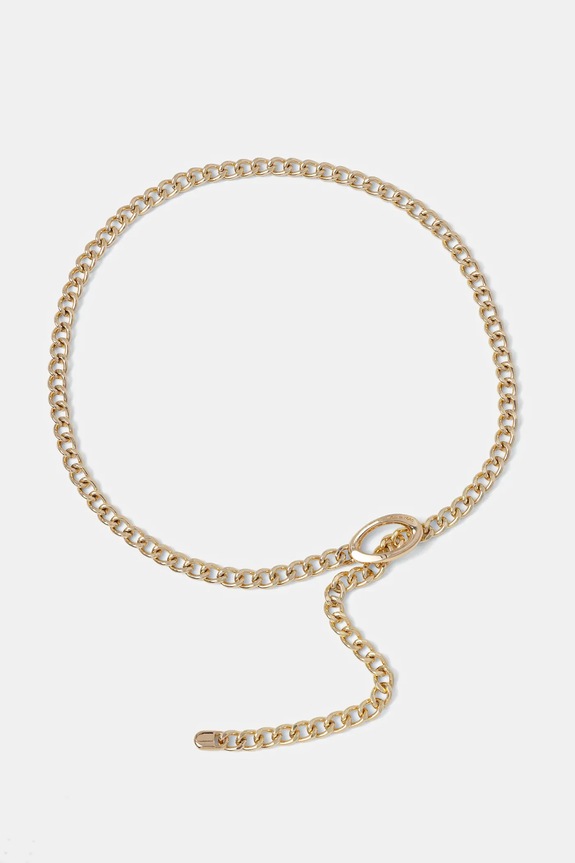 Ζώνη MICHAEL Michael Kors 29MKWB529005 χρυσαφί AW25