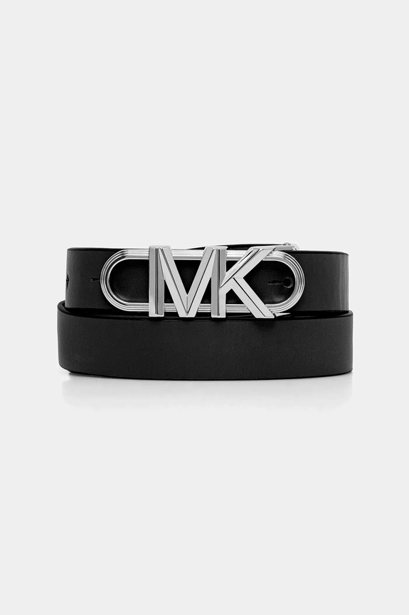 Obojstranný kožený opasok MICHAEL Michael Kors čierna 29MKWB528999