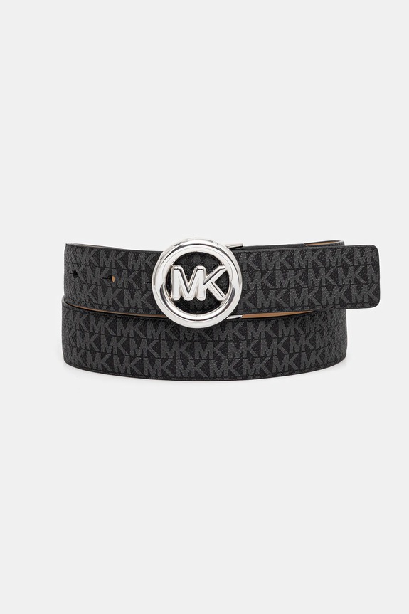 MICHAEL Michael Kors curea de damă cu imitație de piele negru 29MKWB536121