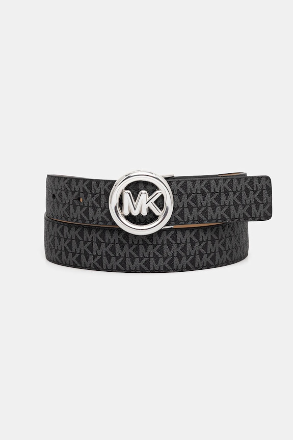 MICHAEL Michael Kors curea de damă cu imitație de piele negru 29MKWB536121