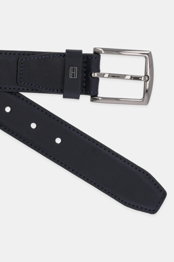 Tommy Hilfiger cintura in pelle AM0AM13571 blu navy AW25