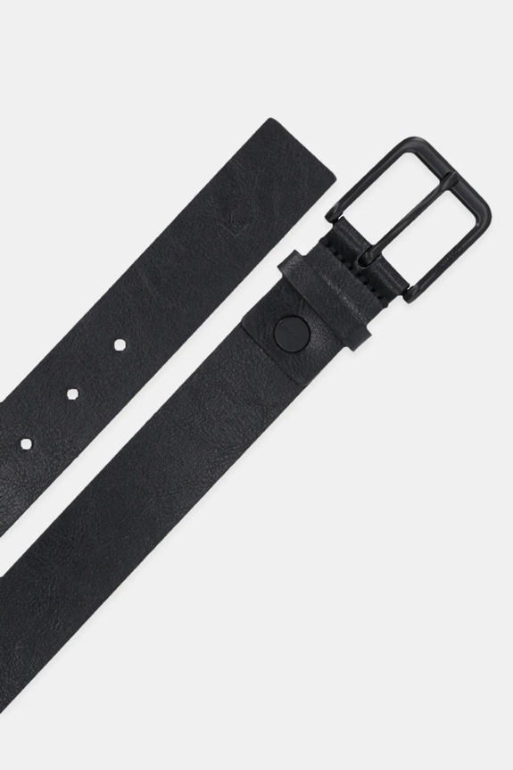 Kožený pásek Calvin Klein LV04G7032G černá AW25
