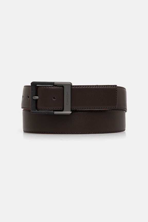 Calvin Klein pasek skórzany brązowy LV04D7012G