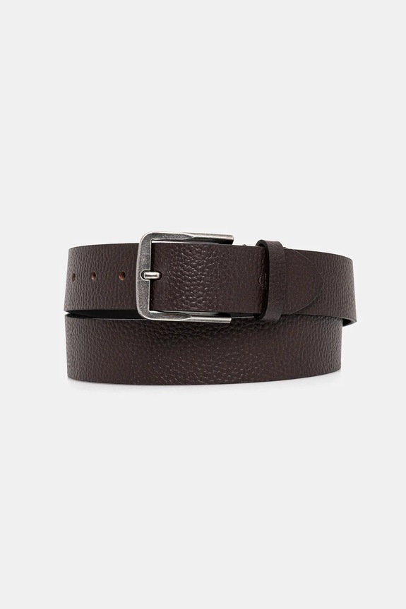Calvin Klein pasek skórzany brązowy LV04G7022G