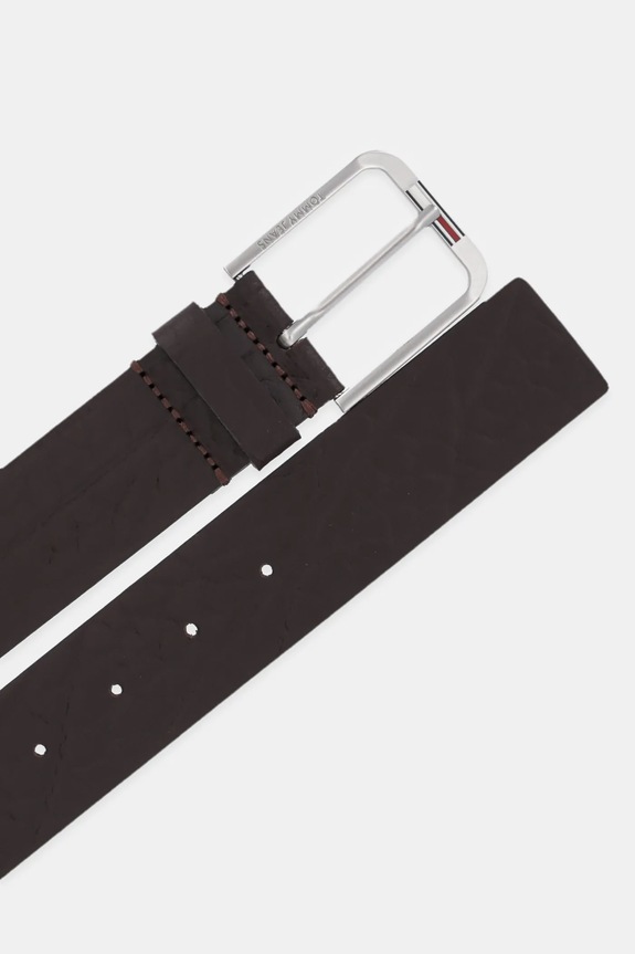 Kožni remen Tommy Jeans AM0AM13413 smeđa AW25