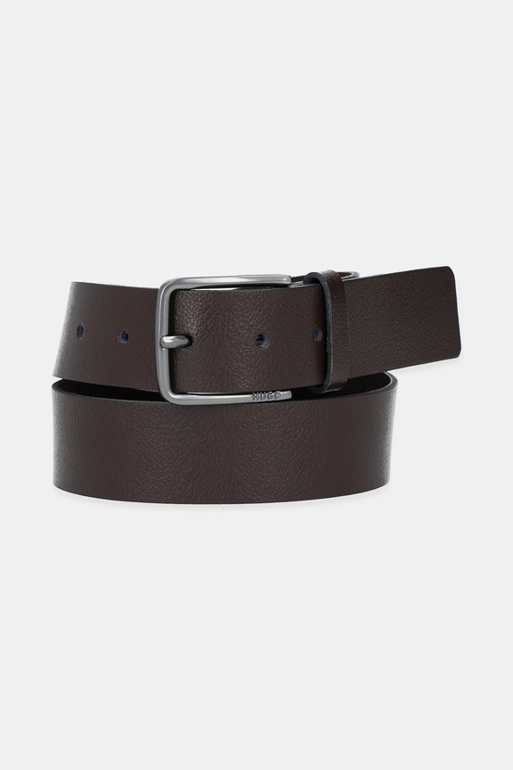 HUGO curea de piele Gerik-Lam_Sz35 maro 50548348