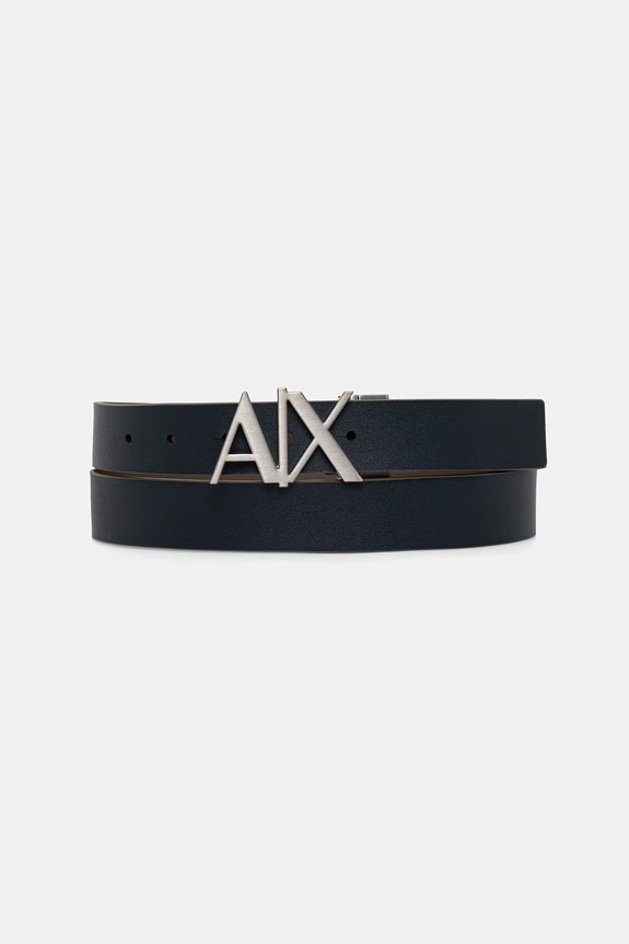 Armani Exchange pasek męski skórzany 951017.CC505. brązowy SS26