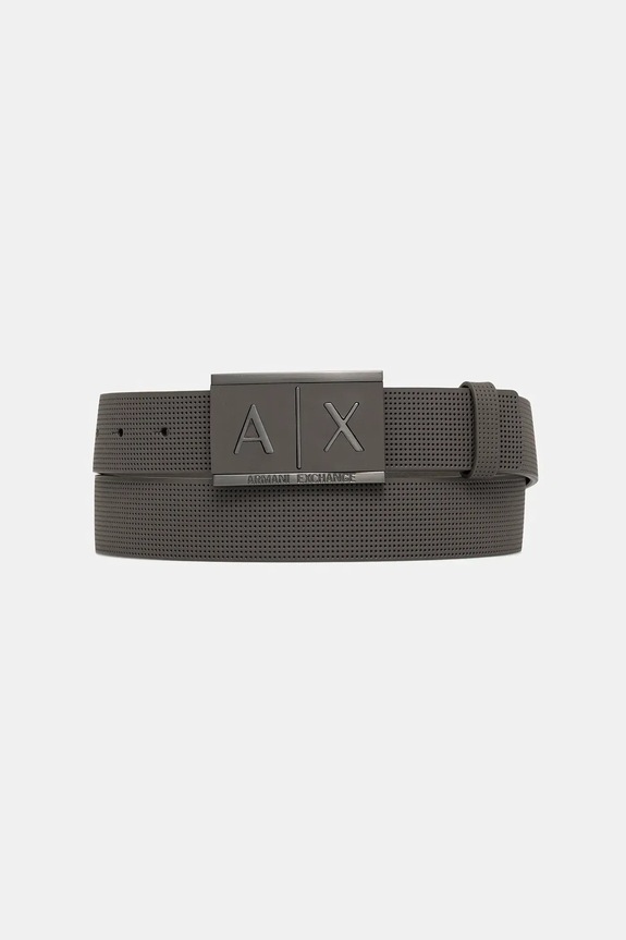 Armani Exchange pasek męski skórzany brązowy 951019.CC507.