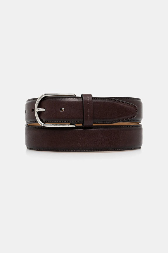 Tommy Hilfiger öv nappa bőr barna AM0AM13761