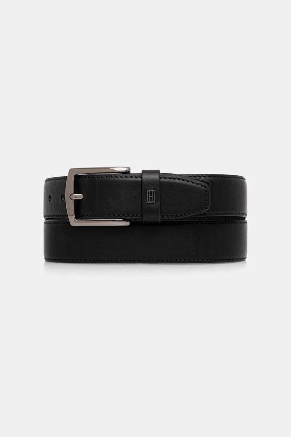 Tommy Hilfiger bőr öv fekete AM0AM13767