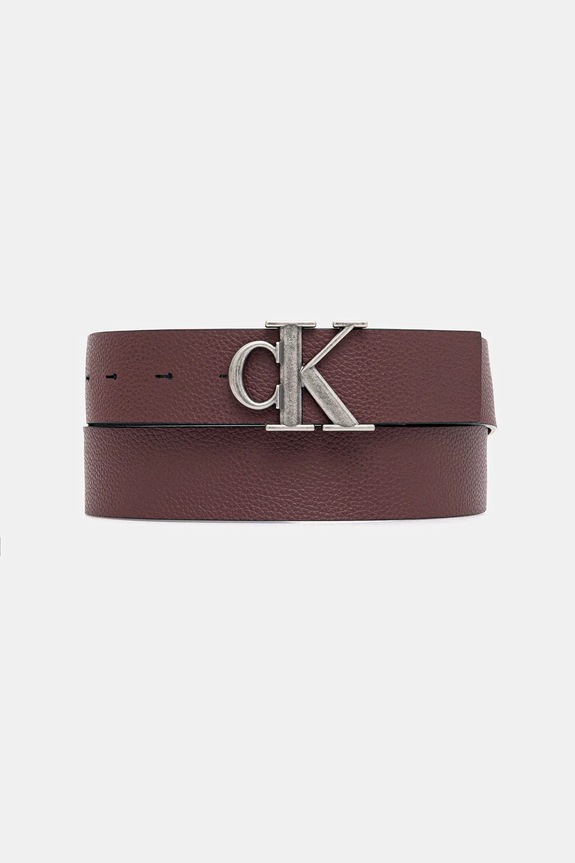 Αναστρέψιμη ζώνη Calvin Klein LV04D7017G μαύρο AW25