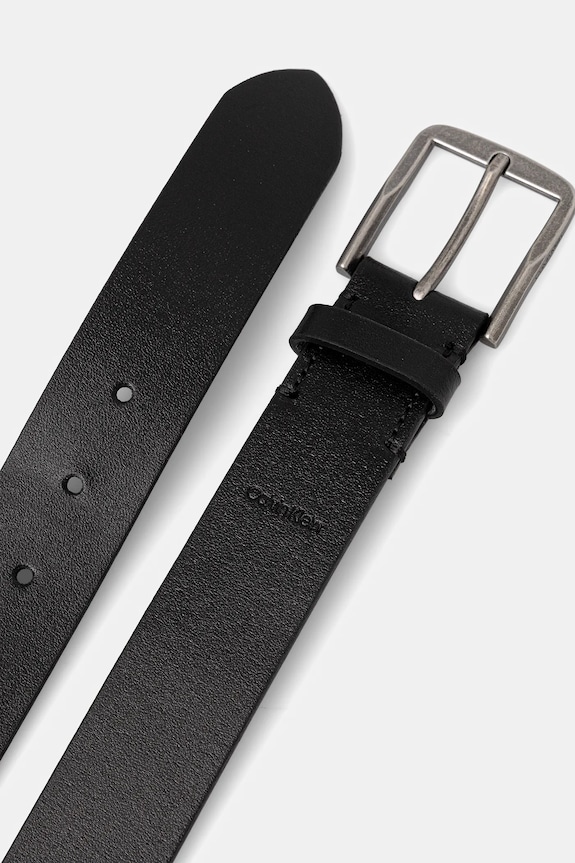 Δερμάτινη ζώνη Calvin Klein LV04D7055G μαύρο AW25