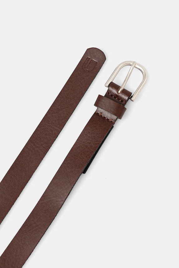 Kožený opasok G-Star Thin D25393.D981 hnedá AW25