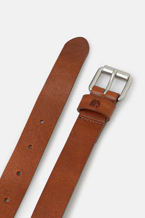 Carhartt WIP curea de piele Ryan Belt I032433.14EXX maro AW25