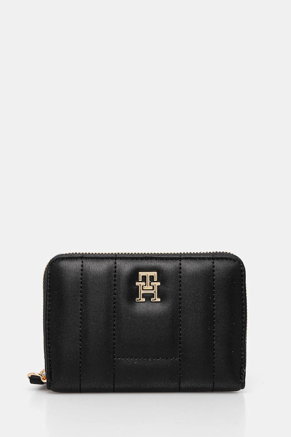 Tommy Hilfiger portofel imitatie de piele negru AW0AW17476