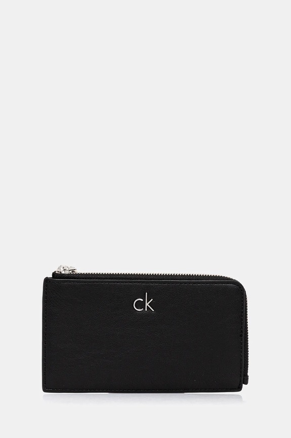 Peňaženka Calvin Klein imitácia kože čierna LV04F1032G