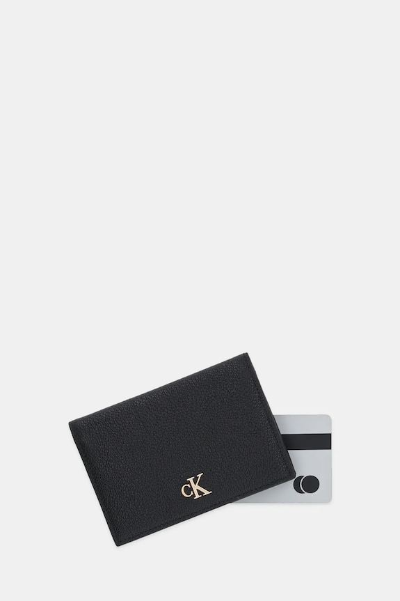 Akcesoria Calvin Klein etui na karty LV04F1063G czarny
