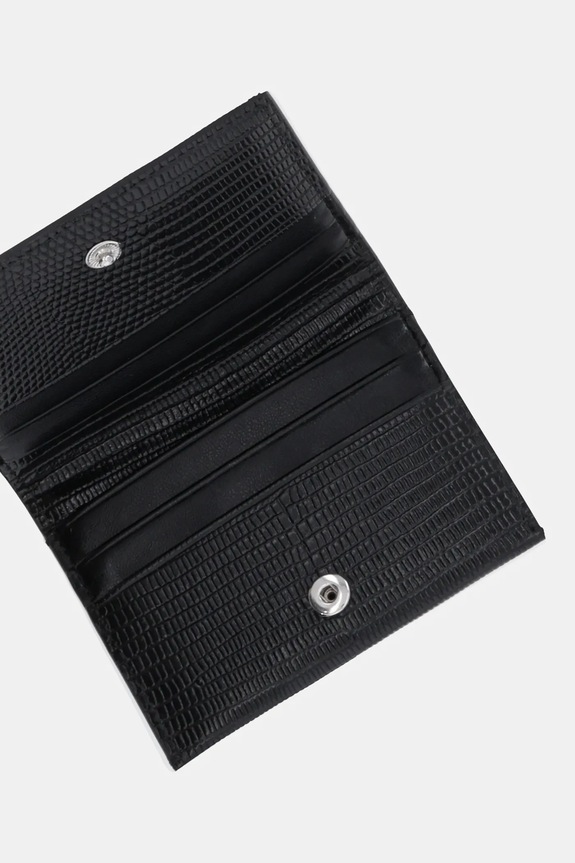 Αξεσουάρ Δερμάτινη θήκη για κάρτες Calvin Klein LV04F1068G μαύρο