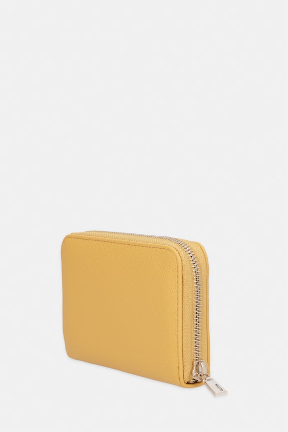 Guess portofel pentru femei, cu imitație de piele LAUREL SWBG74.59140 galben SS26