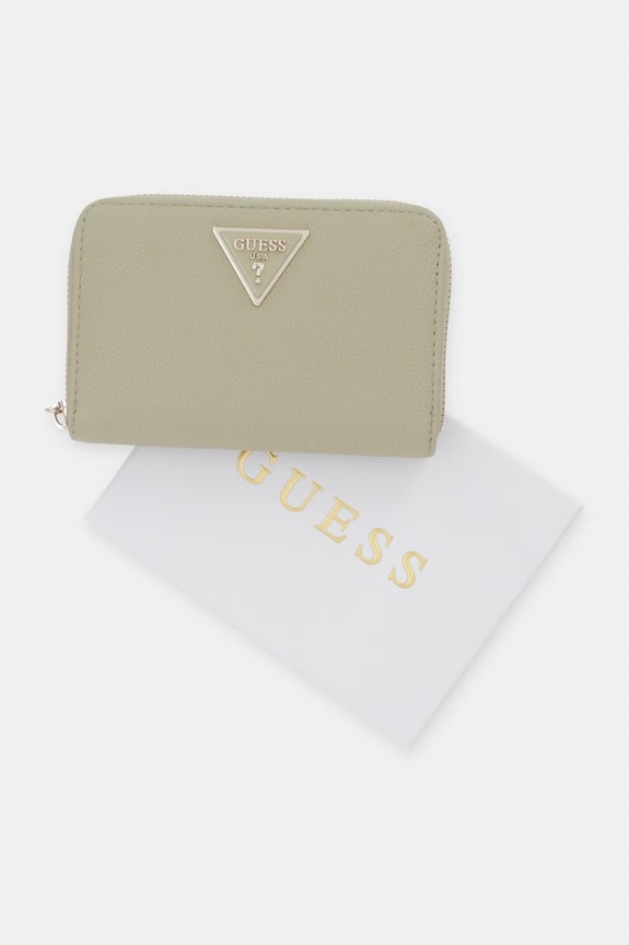 Guess peňaženka dámska z imitácie kože LAUREL SWBG74.59140 zelená