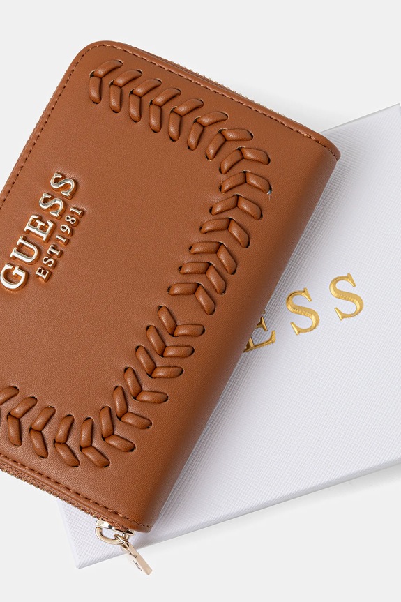 Гаманець Guess TATUM коричневий SWNG96.67140