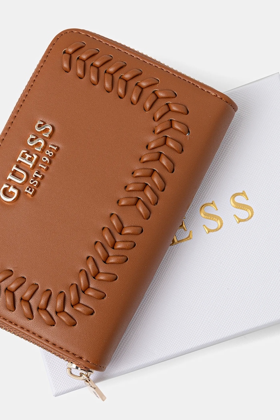 Гаманець Guess TATUM коричневий SWNG96.67140