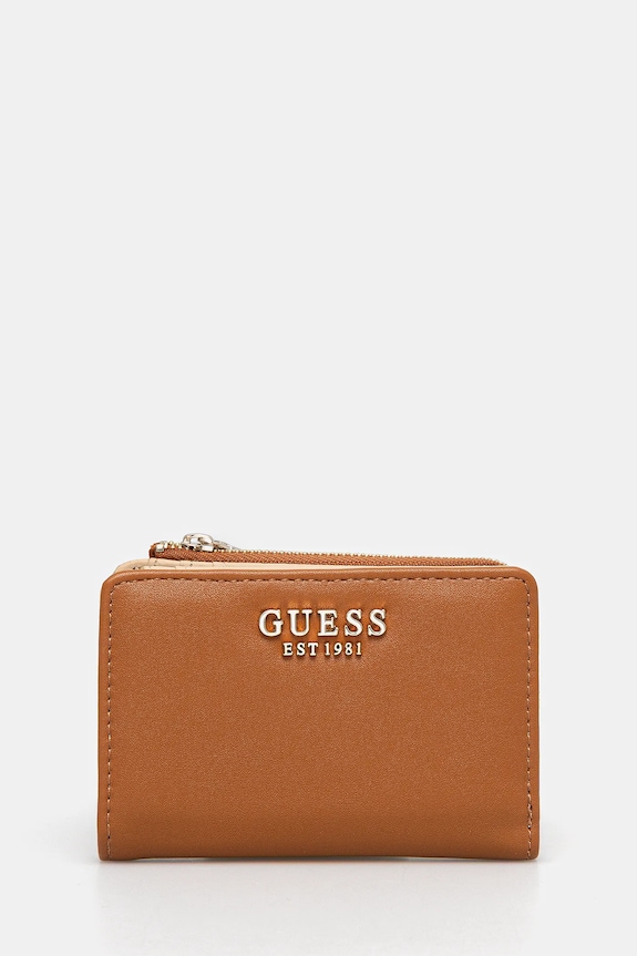 Novčanik Guess TALENT bez uzorka smeđa SWNG96.69156