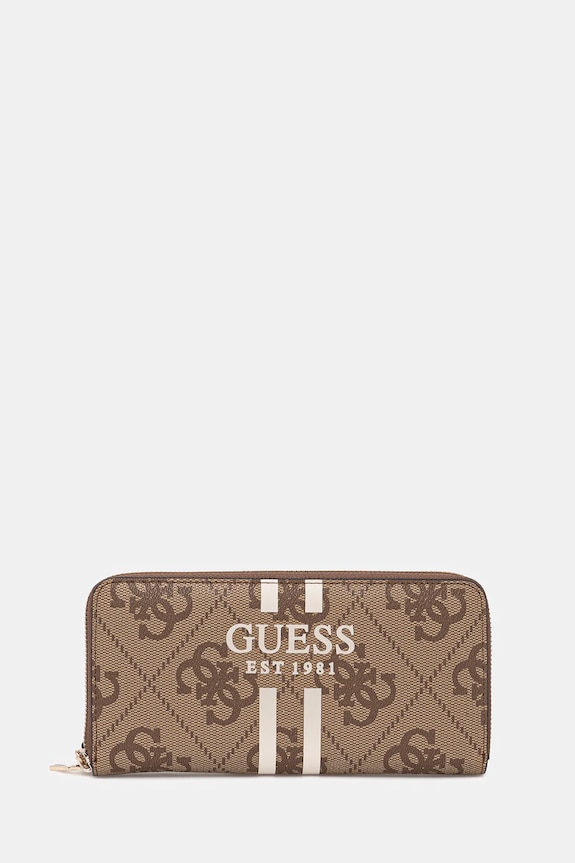 Peněženka Guess LAUREL imitace kůže béžová SWOS74.59146