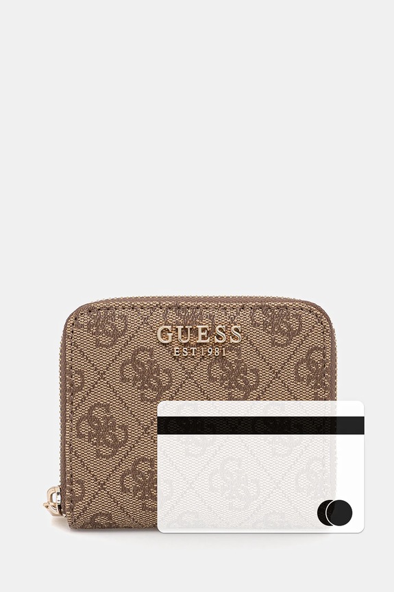 Guess portfel LAUREL SWSG74.59137 beżowy