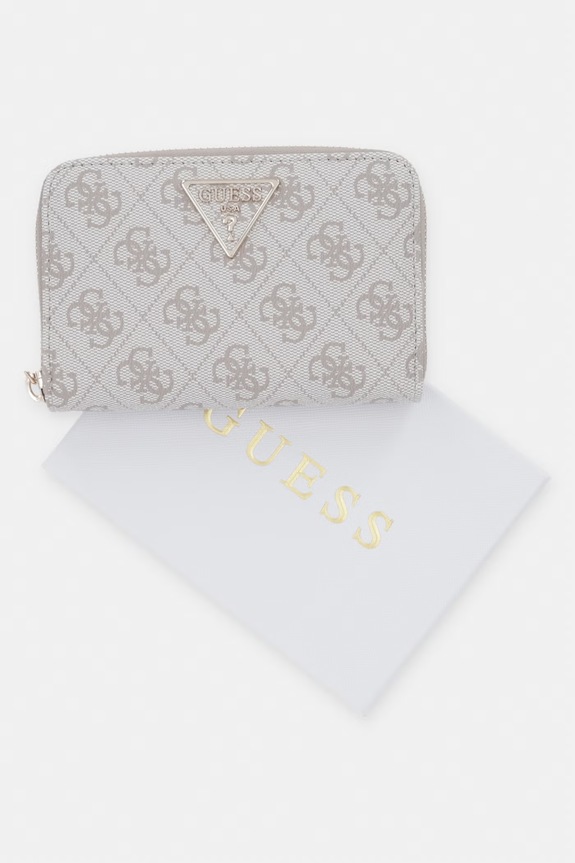 Guess portofel de damă din imitație de piele LAUREL SWSG74.59140 bej