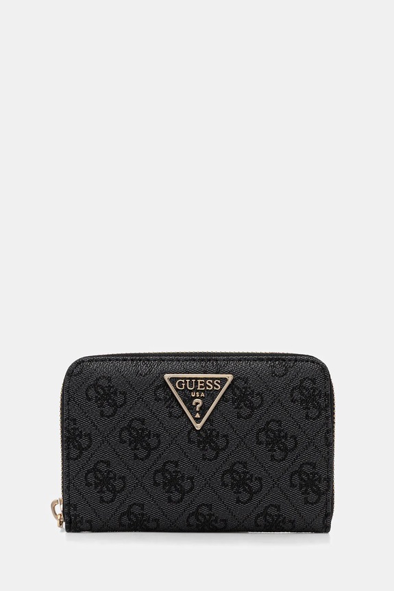 Guess Peňaženka dámska z imitácie kože LAUREL vzorovaný sivá SWSG74.59140