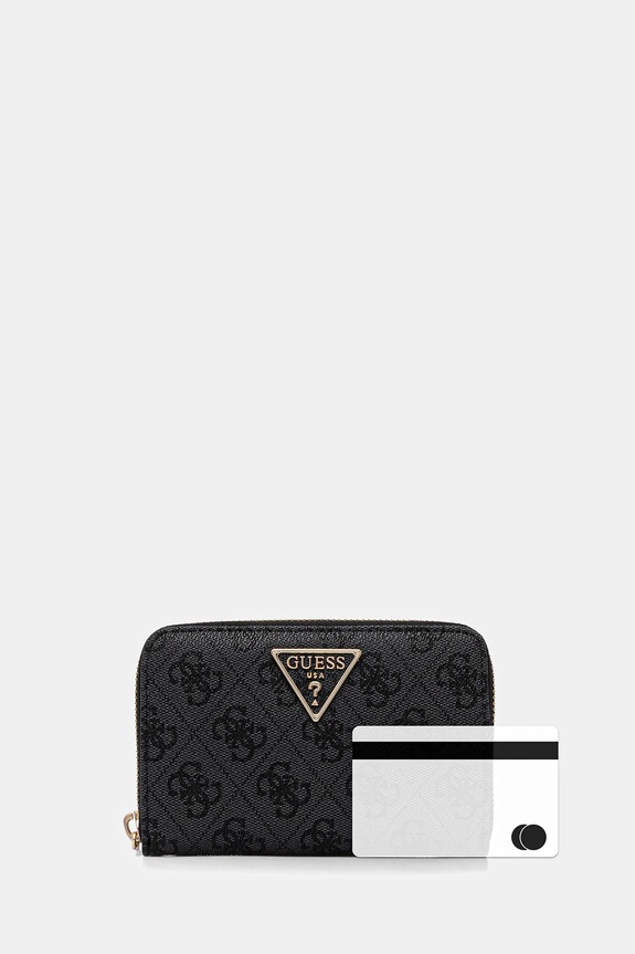 Guess Peňaženka dámska z imitácie kože LAUREL SWSG74.59140 sivá