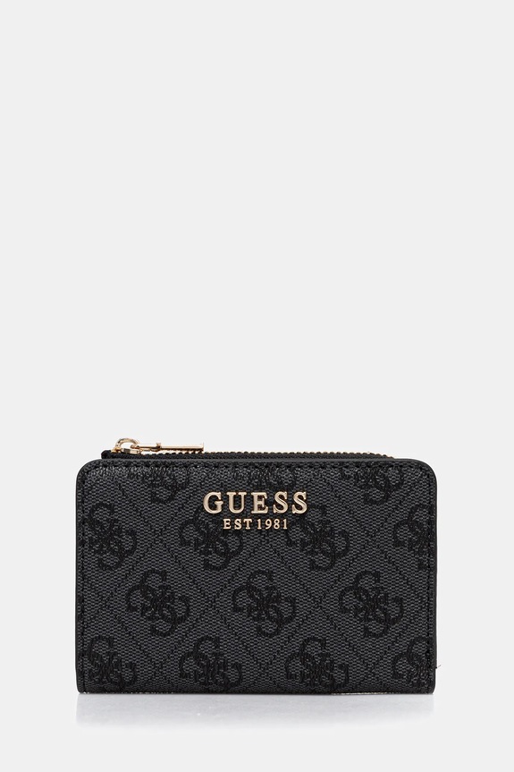 Guess portfel LAUREL imitacja skóry licowej szary SWSG74.59156