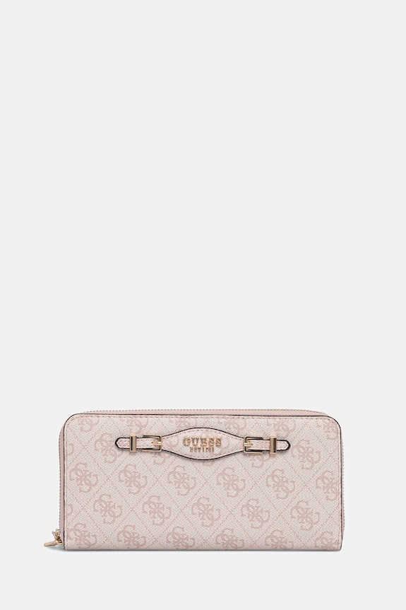 Guess portofel KATYA imitatie de piele roz SWSG96.52146