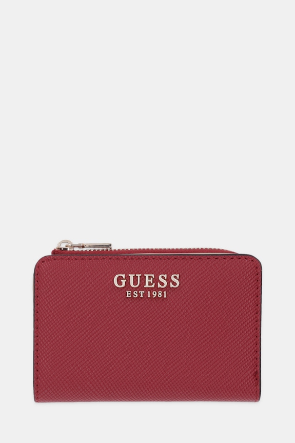 Гаманець Guess LAUREL імітація лицьової шкіри червоний SWZG74.59156