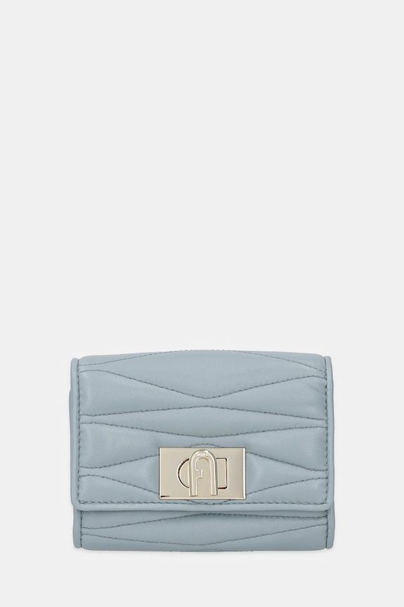 Furla portfel skórzany skóra licowa niebieski WP00225.BX3221.3963S