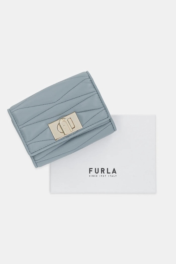 Furla portfel skórzany WP00225.BX3221.3963S niebieski