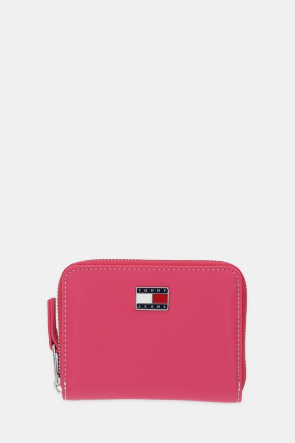 Tommy Jeans portofel imitatie de piele roz AW0AW18031