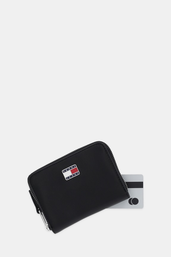 Doplnky Peňaženka Tommy Jeans AW0AW18031 čierna
