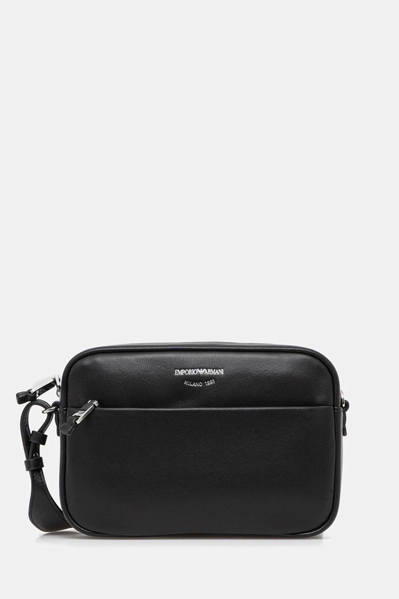 Кожаная сумочка Emporio Armani кожа чёрный EW003032.AF19229