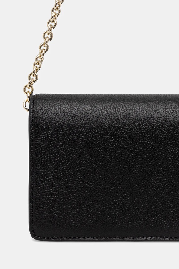 Doplnky Kožená listová kabelka Emporio Armani EW003036.AF19568 čierna