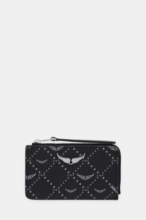 ZADIG&VOLTAIRE portofel imitatie de piele negru LWSG03642